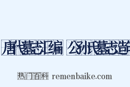 唐代墓志汇编·公孙氏墓志造句是什么意思的图片